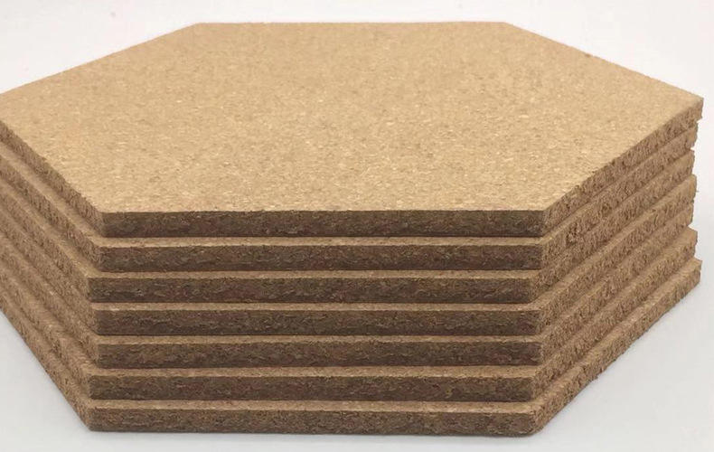 Structural Reset: Hexagon Cork Bulletin Tiles (8-Pack)