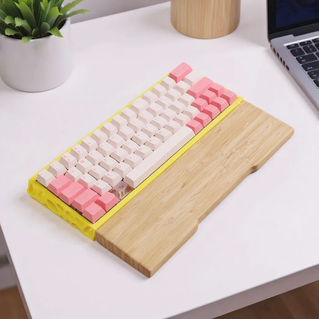 Bamboo Wood Keyboard Wrist Rest