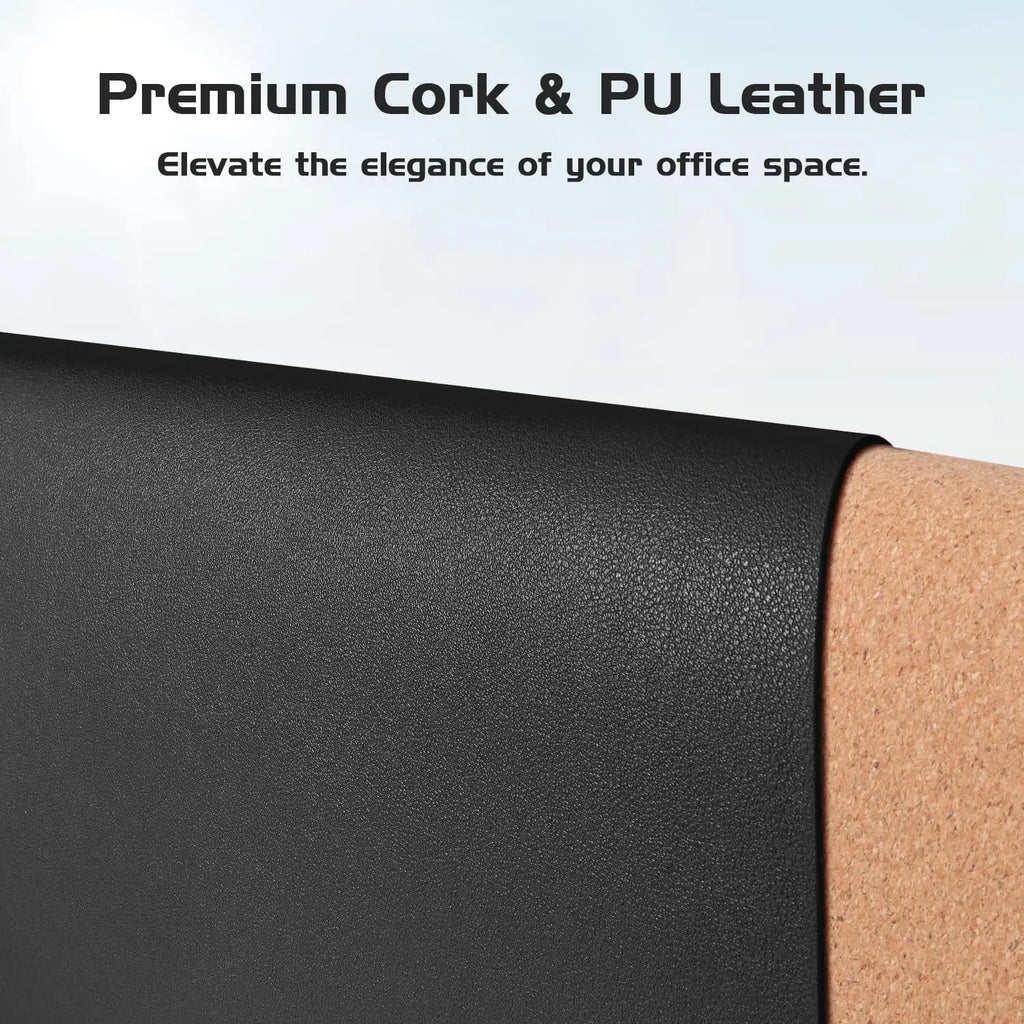 Cork Desk Mat — Dual-Sided Large Mouse Pad & Desk Pad