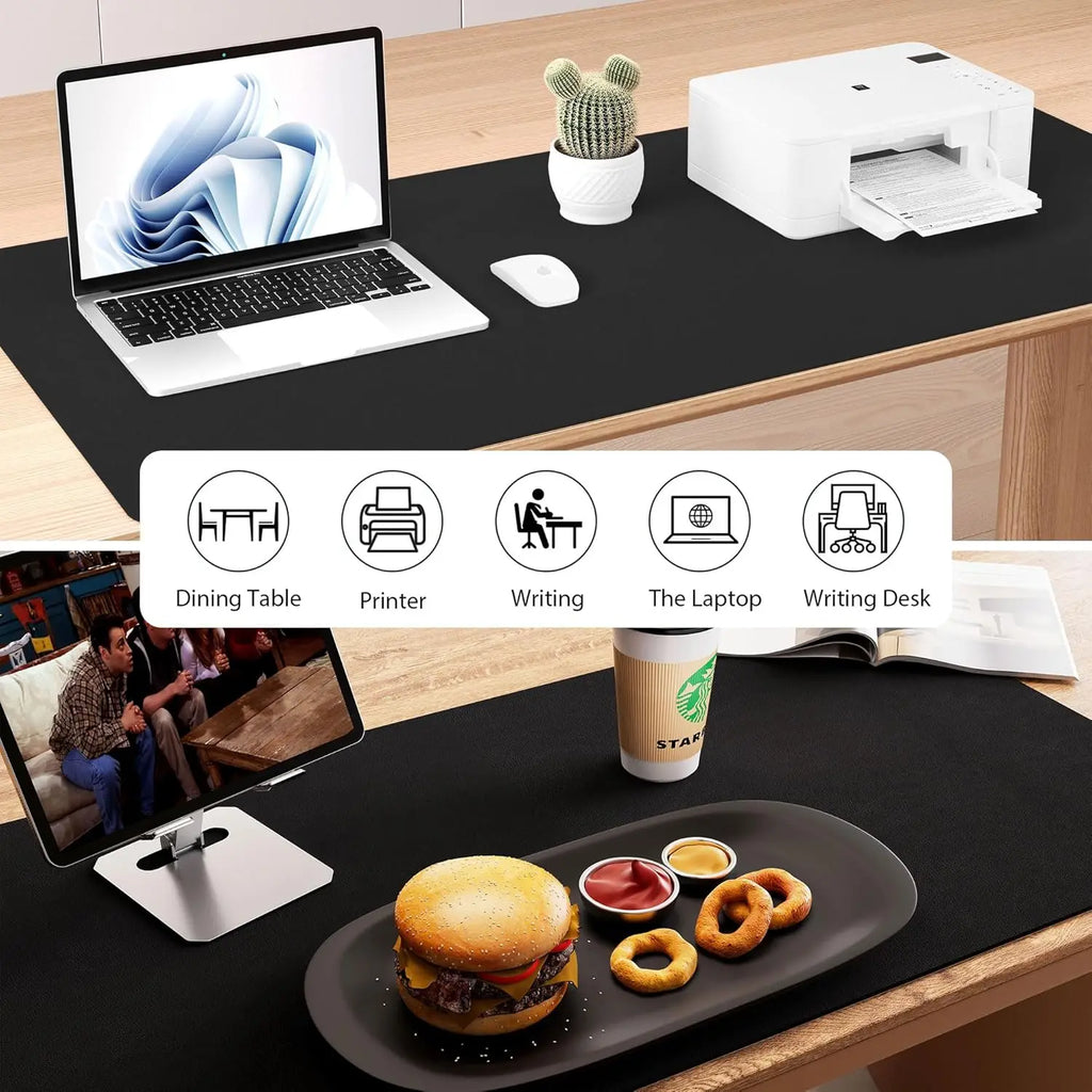 Cork Desk Mat — Dual-Sided Large Mouse Pad & Desk Pad