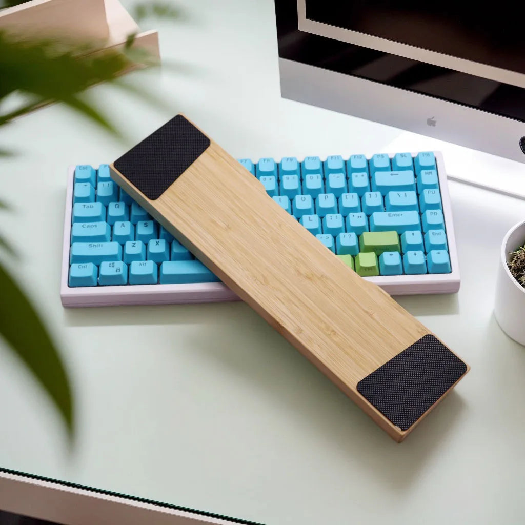 Bamboo Wood Keyboard Wrist Rest