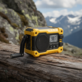 Emergency Solar Hand-Crank NOAA Weather Radio & Power Bank